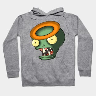 Green Zombie Face Hoodie